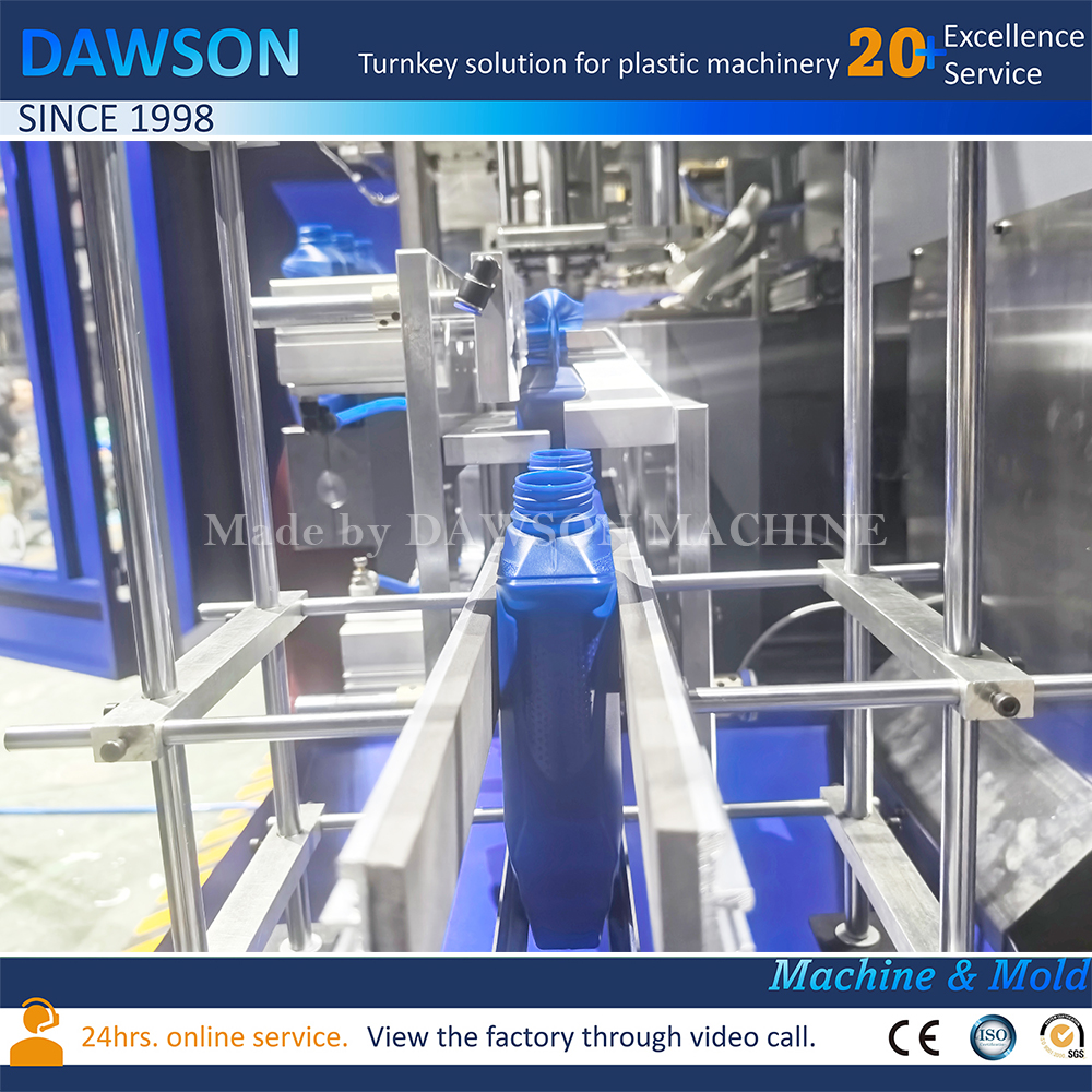 Máquina de moldeo por extrusión y soplado experta para bidón y bidón de aceite lubricante de HDPE