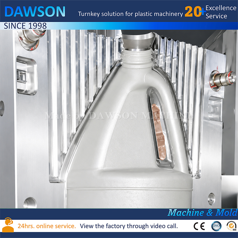 Proveedor de moldes por soplado de extrusión de aluminio personalizado para bidones químicos, bidón de 5L, 10L, 20L