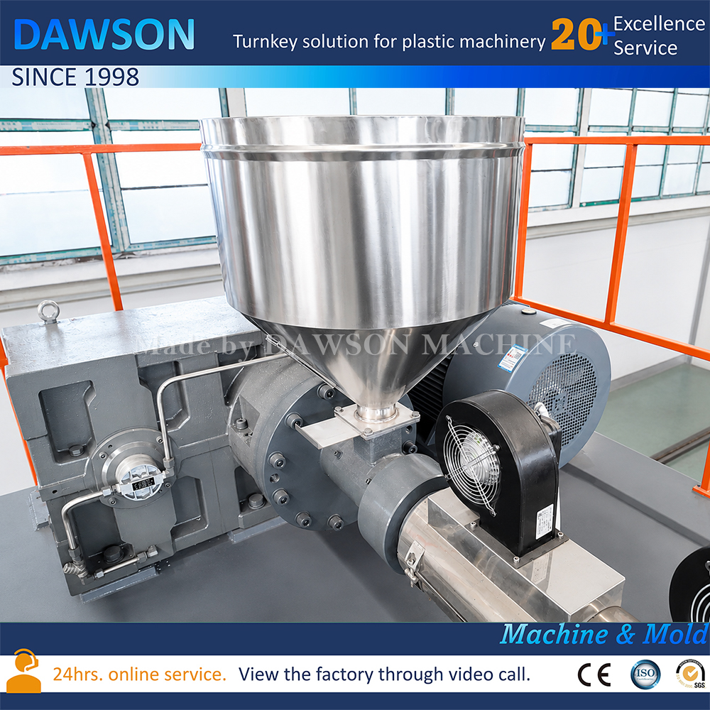 Máquina de fabricación de envases de plástico de 5 litros Máquina de moldeo por soplado de HDPE de doble cabezal para producción de botellas químicas del tanque de refrigerante del bidón
