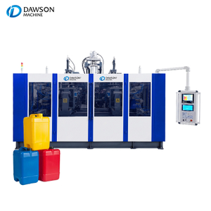Máquina de moldeo por soplado y extrusión con cabezal único industrial Máquina de bidón de aceite lubricante Máquinas de moldeo por soplado para fabricación de tambores de almacenamiento de plástico