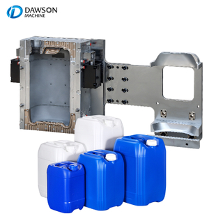 Molde de soplado de plástico de 20L-60L, molde de soplado de envases de plástico, molde de soplado de extrusión de bidón de HDPE personalizado para embalaje químico