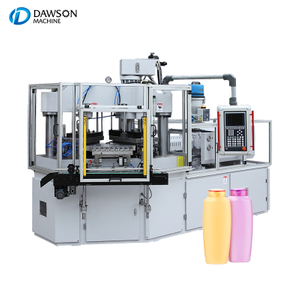 Equipo automático de moldeo por soplado de botellas de HDPE Máquina para fabricar botellas de plástico IBM Máquinas de moldeo por inyección y soplado para la producción diaria de envases químicos