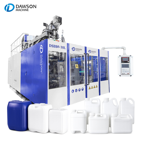 Máquina de moldeo por soplado de bidón de DSB80-30L personalizada, equipo de contenedor de plástico HDPE para envasado de líquidos industriales