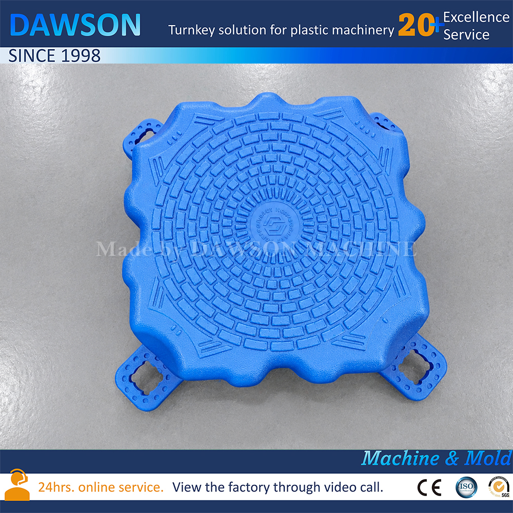Máquina de moldeo por soplado de pontones de muelle flotante de plástico HDPE para producción de flotadores de muelles de cubos flotantes y fabricación de plataformas de agua