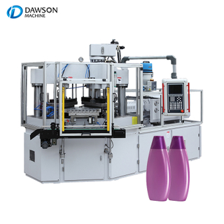 Máquinas para fabricar botellas de champú HDPE de 350ml, 400ml y 500ml, máquinas de moldeo por inyección y soplado de botellas de plástico