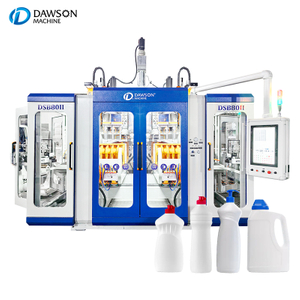 Máquina de moldeo por soplado automática de alta velocidad para botellas de limpieza doméstica de 1000 ml