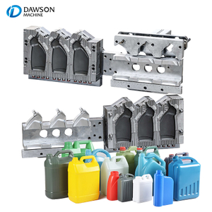 Fabricante de moldes por soplado de extrusión de precisión de molde de moldeo por soplado de botellas de HDPE 5L-20L para bidones