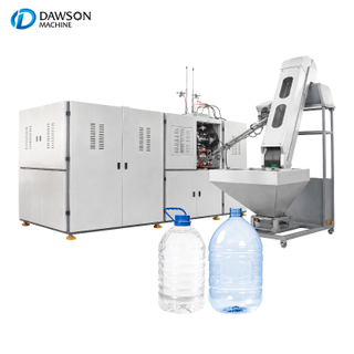 Máquina automática de soplado de botellas de PET de alto rendimiento de 4 galones, máquina de fabricación de botellas de PET para preformas de 25 litros 