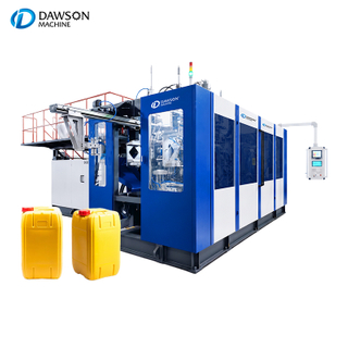 Máquina automática para fabricar bidones de 30L, máquinas de moldeo por soplado y extrusión de doble estación para producción de contenedores de aceite lubricante