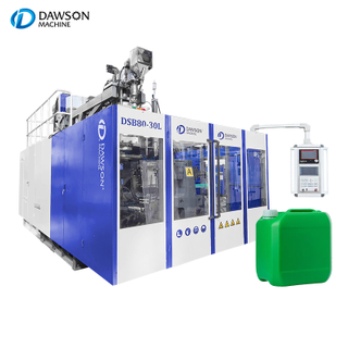 Máquina de moldeo por extrusión y soplado DSB80-30L personalizable para contenedores de plástico HDPE de 10-30L