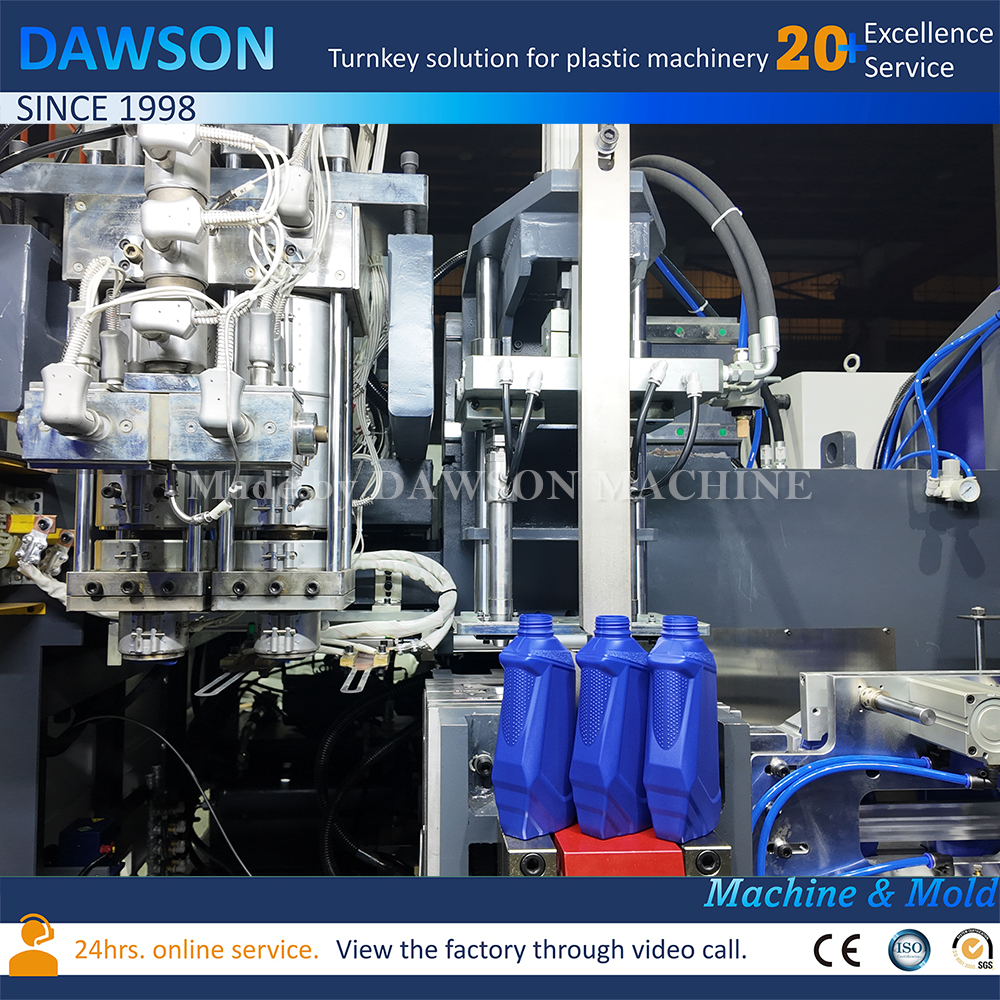 Máquina de moldeo por soplado y extrusión con ahorro de energía y alta eficiencia para tambores de aceite de plástico Dawson