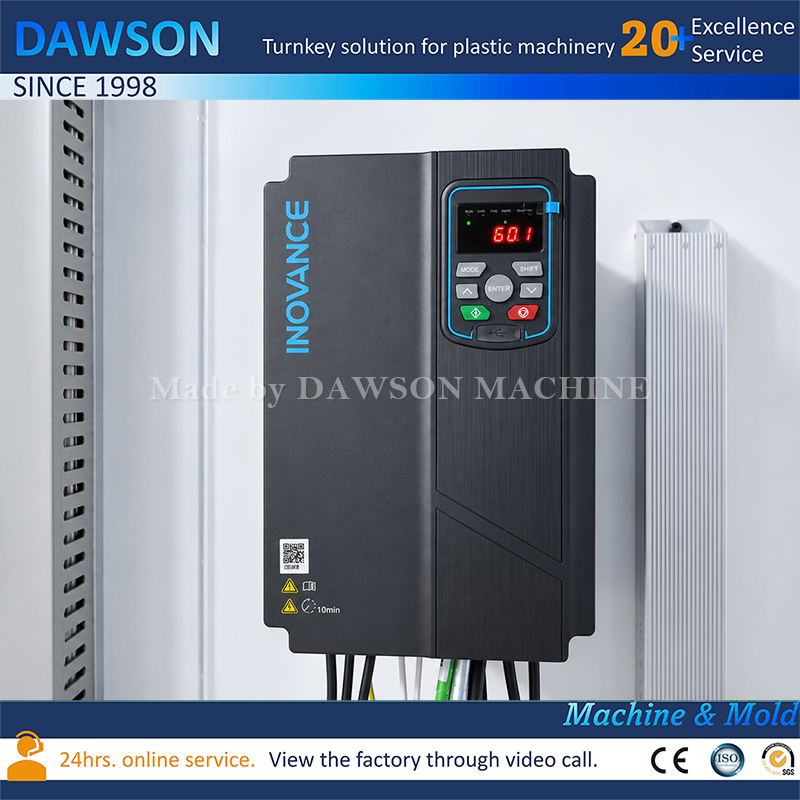Máquina de moldeo por soplado y extrusión personalizada, DSB80-30L, 30L, HDPE, Jerry Can, para envasado de productos químicos industriales