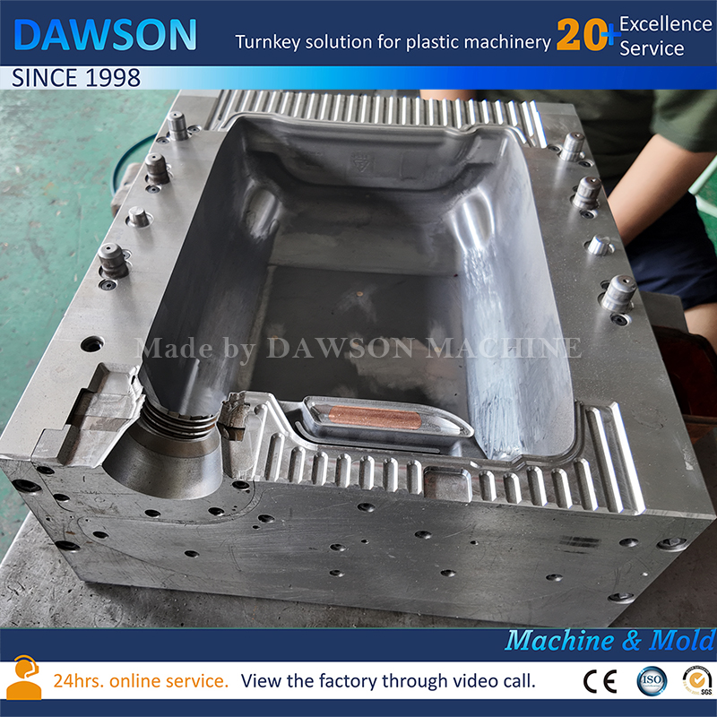 Molde de soplado de bidón de lubricante 20L 30L 40L, molde de soplado de extrusión de HDPE para contenedores de productos químicos