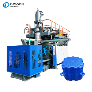 Máquina automática para fabricar muelles flotantes de plástico, equipo de moldeo por soplado de HDPE para producción de cubos de pontones y uso comercial