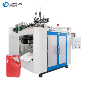 Máquina de moldeo por soplado y extrusión de HDPE, máquina para fabricar botellas de 4 litros para fábrica de envases de plástico