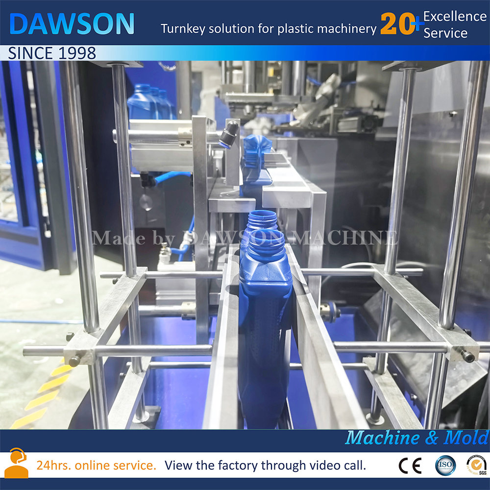 Máquina de moldeo por soplado y extrusión con ahorro de energía y alta eficiencia para tambores de aceite de plástico Dawson