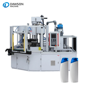 Máquina de moldeo por soplado por inyección de botellas de champú HDPE de alto rendimiento 350ml 400ml 500ml para la producción diaria de envases químicos