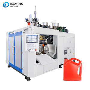 Máquina para fabricar botellas de aceite HDPE de 4L, máquina de moldeo por soplado y extrusión automática para la producción de envases de plástico